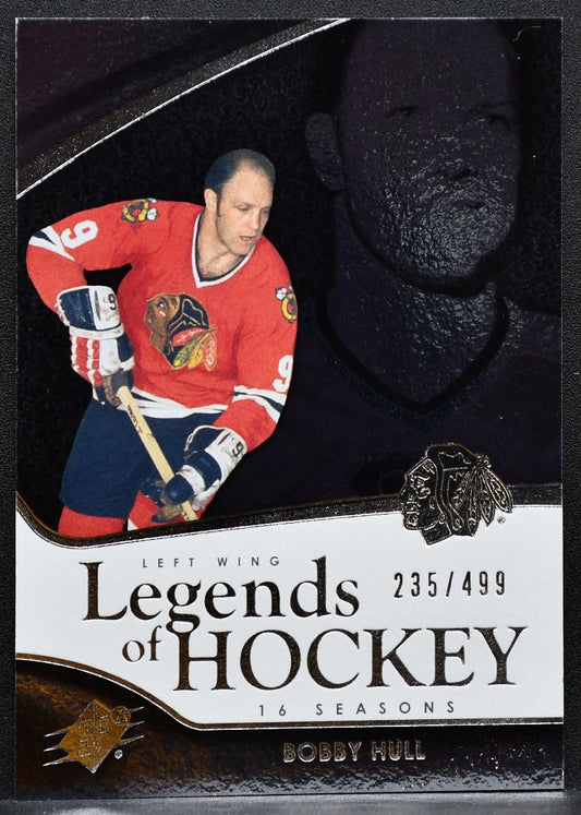 2011-12 SPx Legends of Hockey Bobby Hull 104 Chicago Blackhawks 235/499 6439