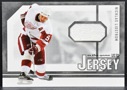 2003-04 ITG Used Signature Series Jerseys Nicklas Lidstrom Red Wings Jersey 1175