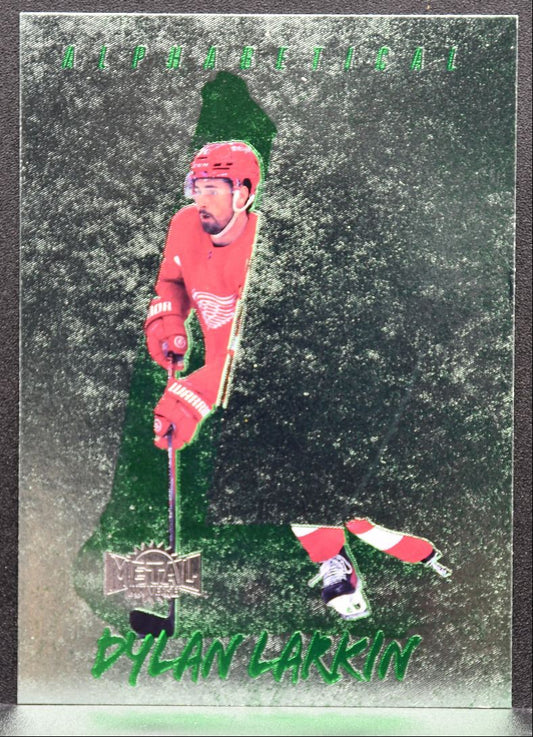 2024-25 SkyBox Metal Universe Alphabetical Dylan Larkin Detroit Red Wings 9546