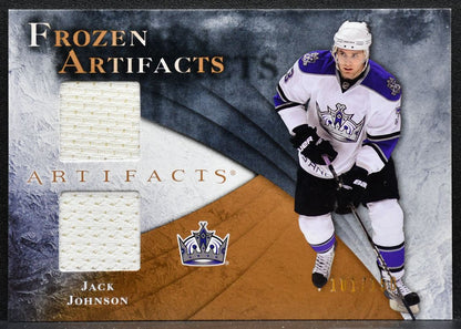 2010-11 Upper Deck Artifacts Frozen Jack Johnson FA-JJ Kings 101/150 Jersey 6182