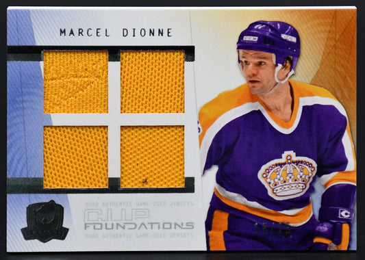 2009-10 UD The Cup Cup Foundations Marcel Dionne CF-MD Jersey