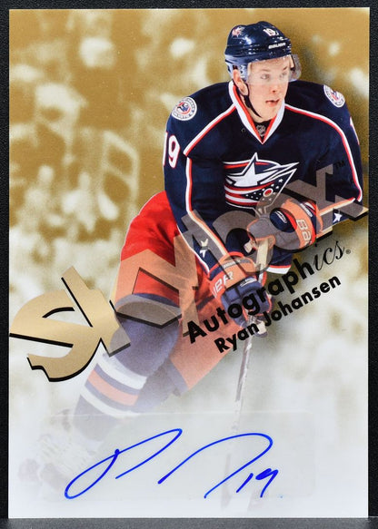 2012-13 Fleer Retro Skybox Autographics Ryan Johansen 99-RJ Auto 0336