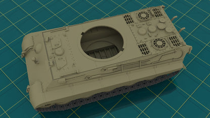 ICM 1/35 Pz.Kpfw.VI Ausf.B King Tiger with Henschel Turret (late production), WWII German Heavy Tank