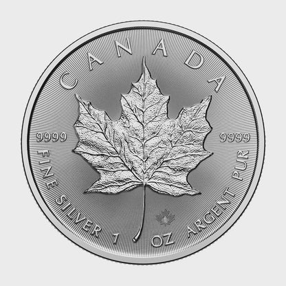 1 oz Canadian Maple Leaf Silver Coin Bullion
