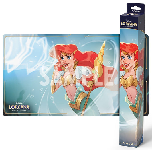 Disney Lorcana Playmat Set 11 Ariel, Sonic Warrior (PRE ORDER)