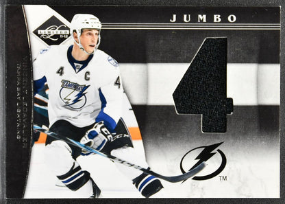 2011-12 Panini Limited Materials Jumbo Numbers Vincent Lecavalier Jersey 2051