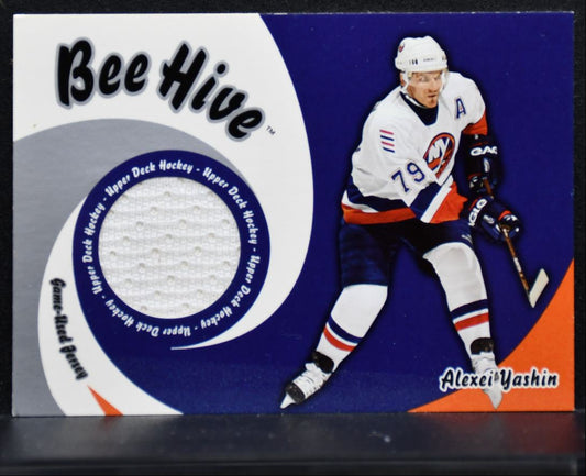 2003-04 Upper Deck Bee Hive Jersey Alexei Yashin New York Islanders Jersey 4213