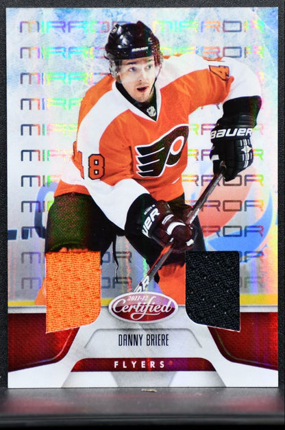 2011-12 Panini Certified Jersey Mirror Red Danny Briere /150 Jersey 1817
