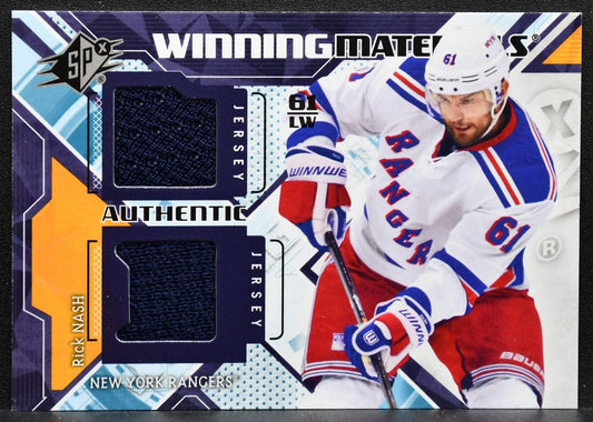 2013-14 SPx Winning Materials Rick Nash WM-RN New York Rangers Jersey 4770