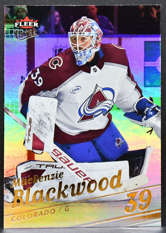 2025-26 Fleer Ultra Rainbow Foil Mackenzie Blackwood 47 Colorado Avalanche 5541