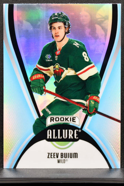 2025-26 Upper Deck Allure Rookie Zeev Buium 138 Minnesota Wild RC 0290