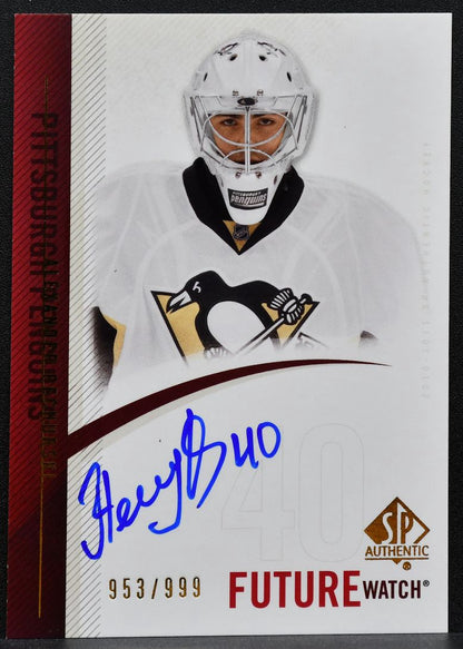2010-11 SP Authentic Future Watch Auto Pechurski Penguins RC Auto 953/999 7486