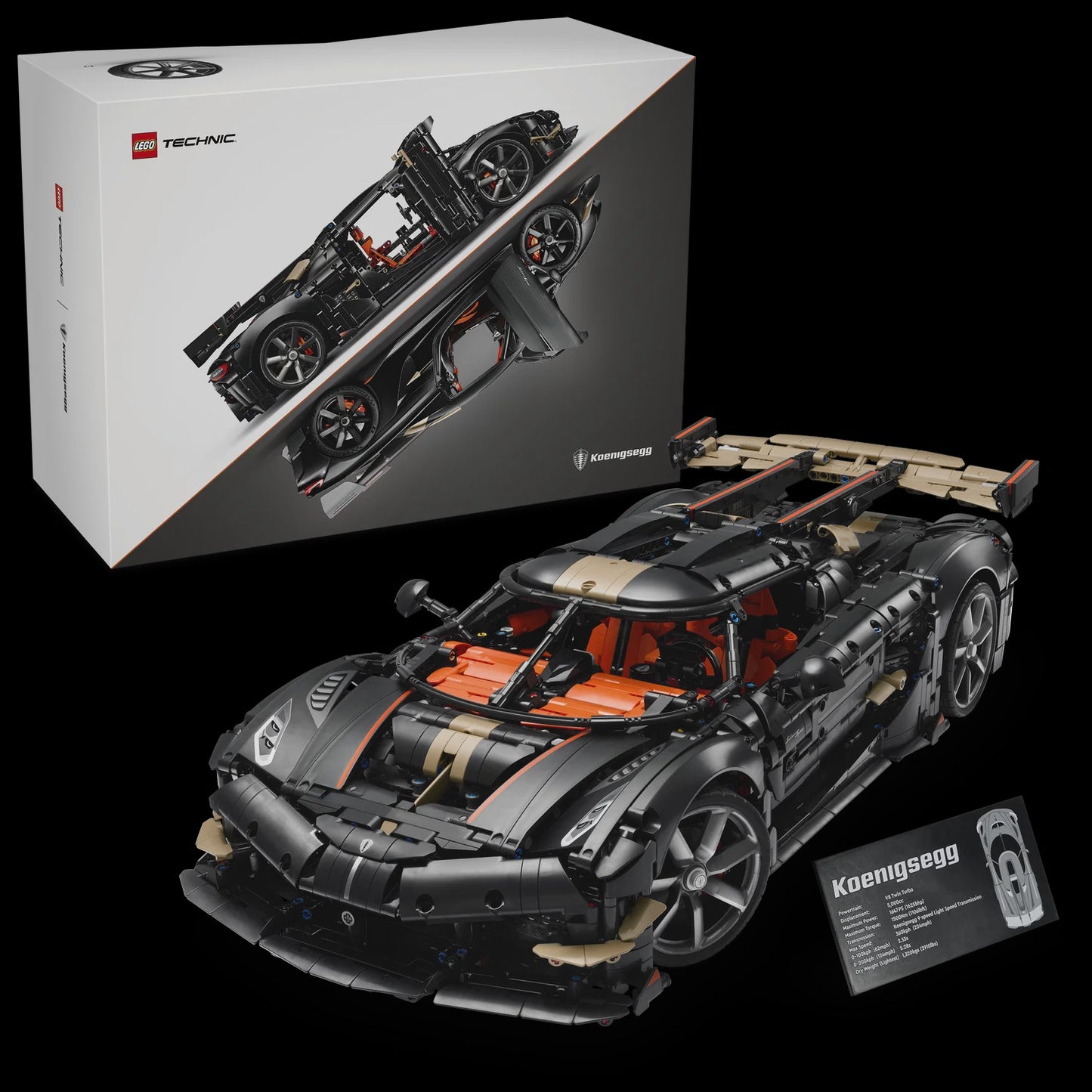 LEGO® Koenigsegg Sadair's Spear Megacar (42232)