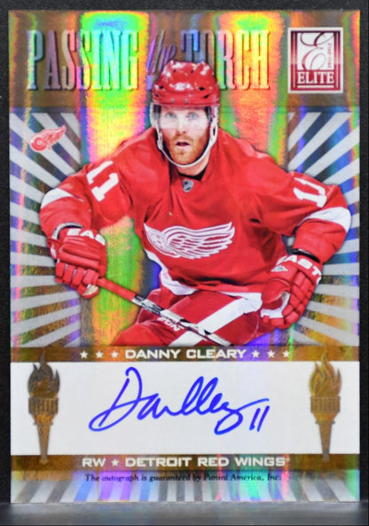 2011-12 Panini Elite Passing the Torch Cleary/Clowe Auto 043/100 9212