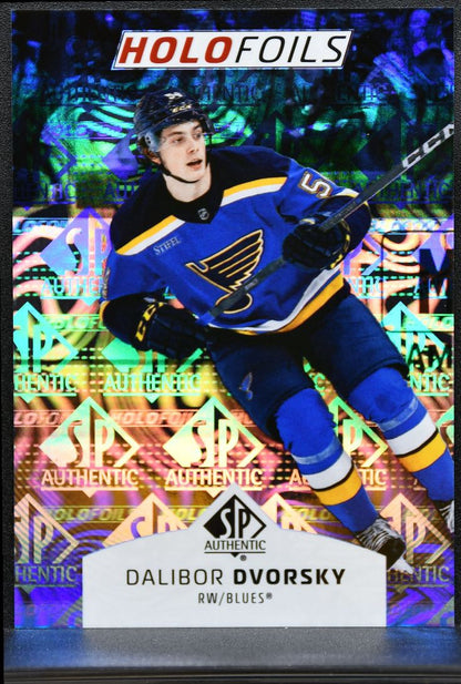 2025-26 SP Authentic Holofoils Dalibor Dvorsky HF-20 St. Louis Blues 9971