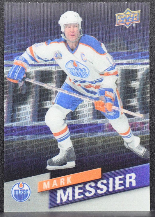2015-16 Upper Deck Tim Hortons Franchise Force Mark Messier FF-1 Edmonton Oilers 7597