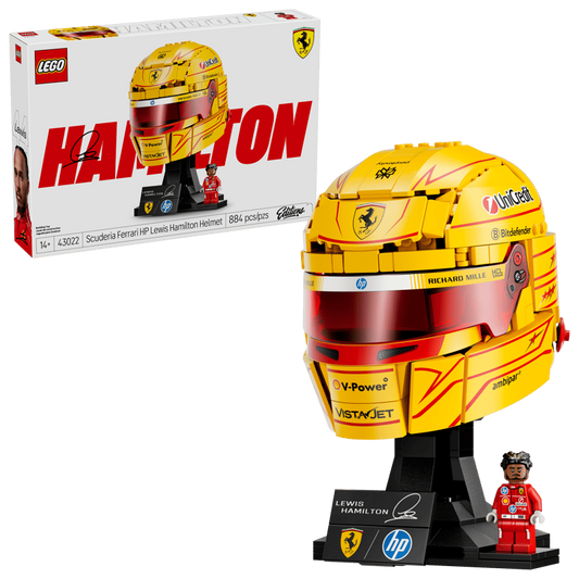 LEGO Scuderia Ferrari HP Lewis Hamilton Helmet (43022)