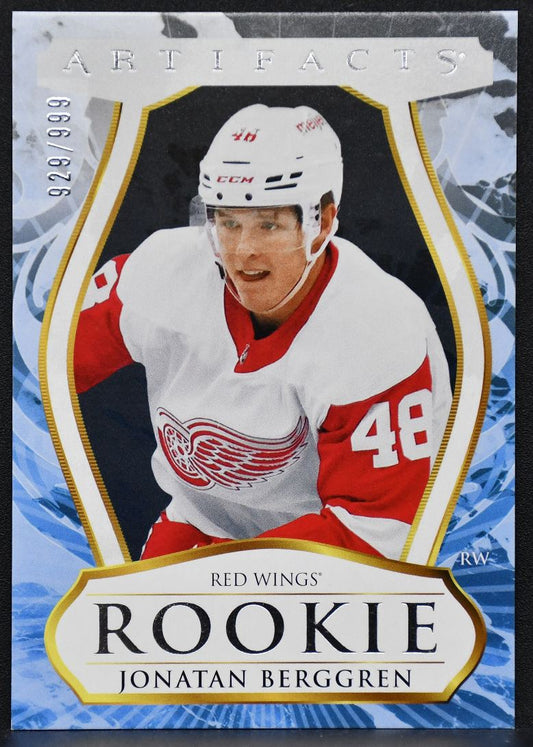 2023-24 UD Artifacts RC - Update Jonatan Berggren 211 Detroit Red Wings RC /999 2791