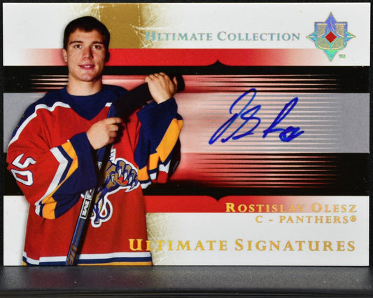2005-06 UD Ultimate Collection Signatures Rostislav Olesz Panthers Auto 1608