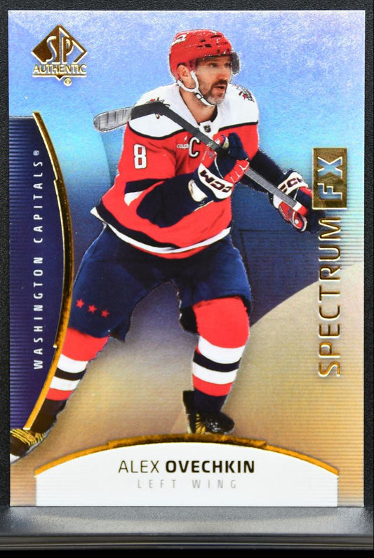 2025-26 SP Authentic Spectrum FX Alex Ovechkin S-5 Washington Capitals 8136