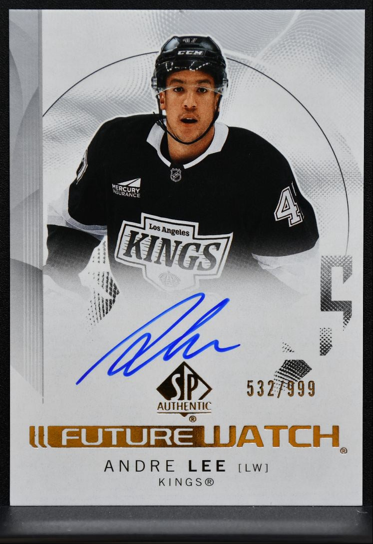 2024-25 SP Authentic Future Watch Auto Andre Lee 172 Kings RC Auto 532/999 2614