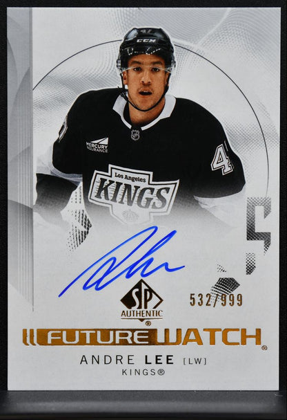2024-25 SP Authentic Future Watch Auto Andre Lee 172 Kings RC Auto 532/999 2614