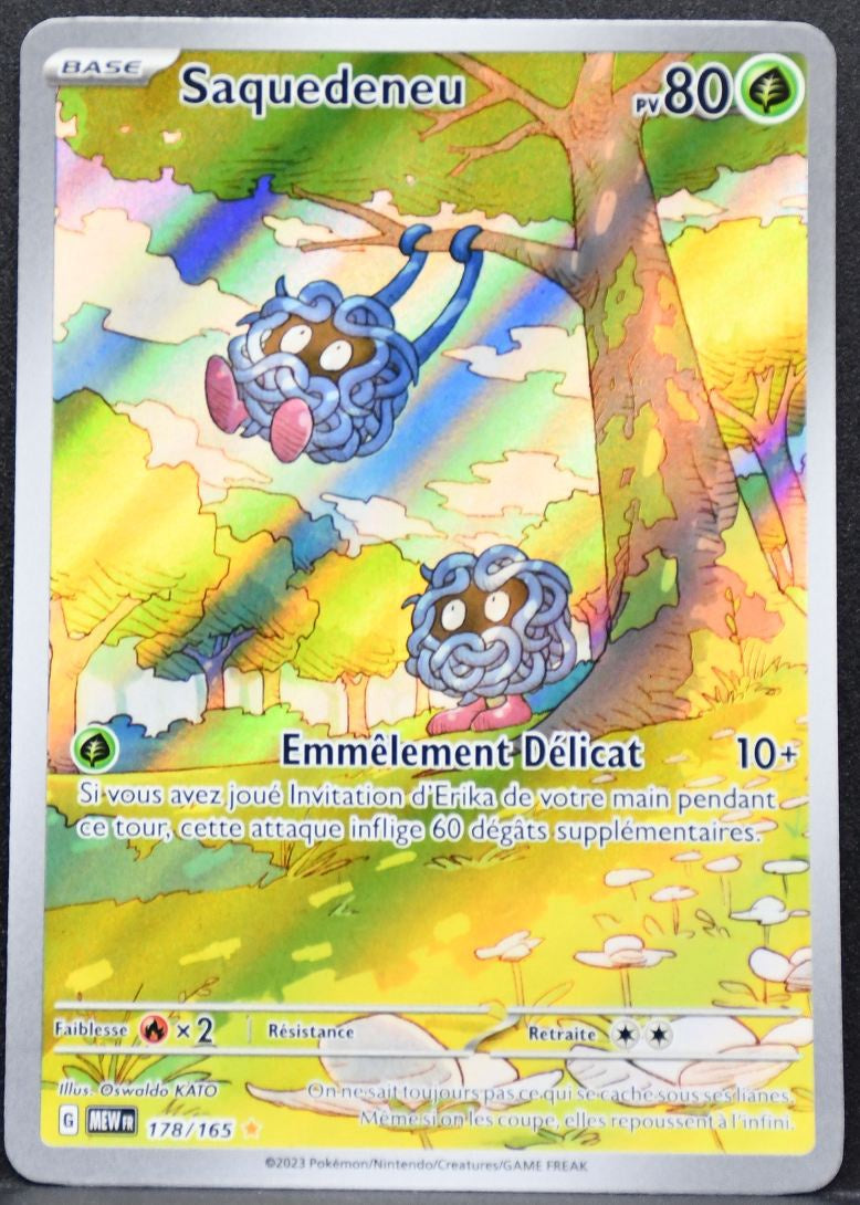 Pokémon Saquedeneu French SV: Scarlet & Violet 151 178/165 LP French