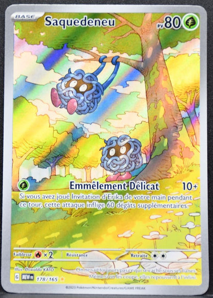 Pokémon Saquedeneu French SV: Scarlet & Violet 151 178/165 LP French