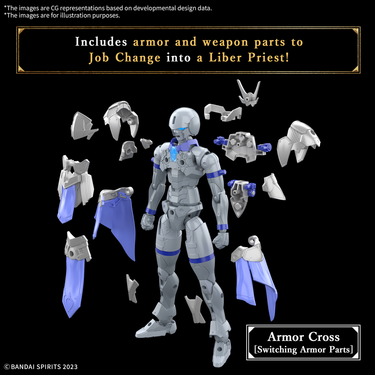 Bandai 30MF LIBER PRIEST