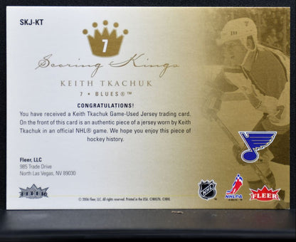 2005-06 Fleer Ultra Scoring Kings Jerseys Keith Tkachuk Jersey 1787