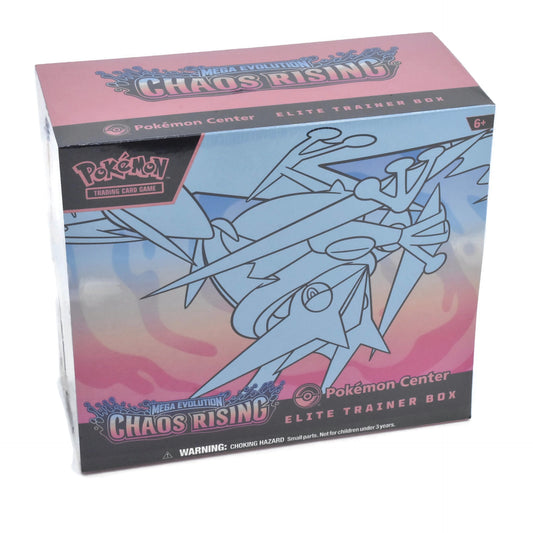 Pokémon TCG SEALED CHAOS RISING #1 Pokemon Center ETB Elite Trainer Box New