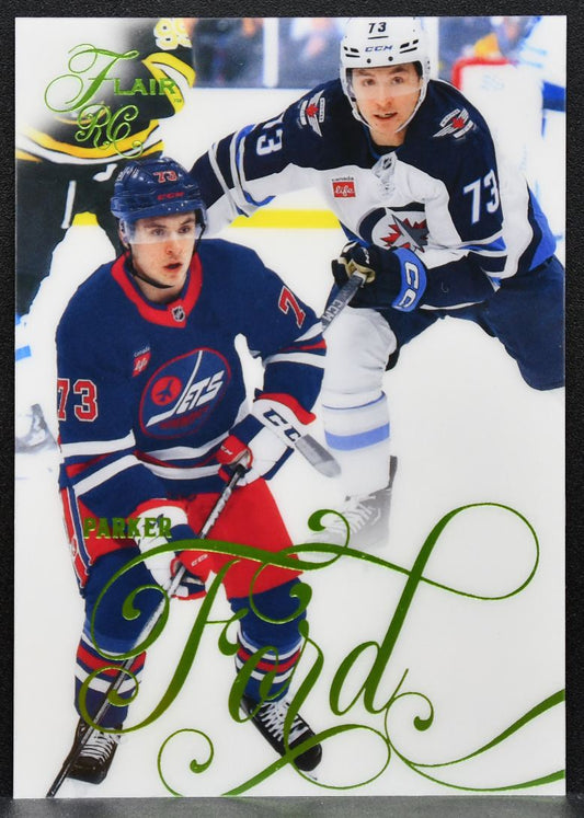 2025-26 Flair Rookie Image B Variant Parker Ford 165 Jets RC 104/349 3714