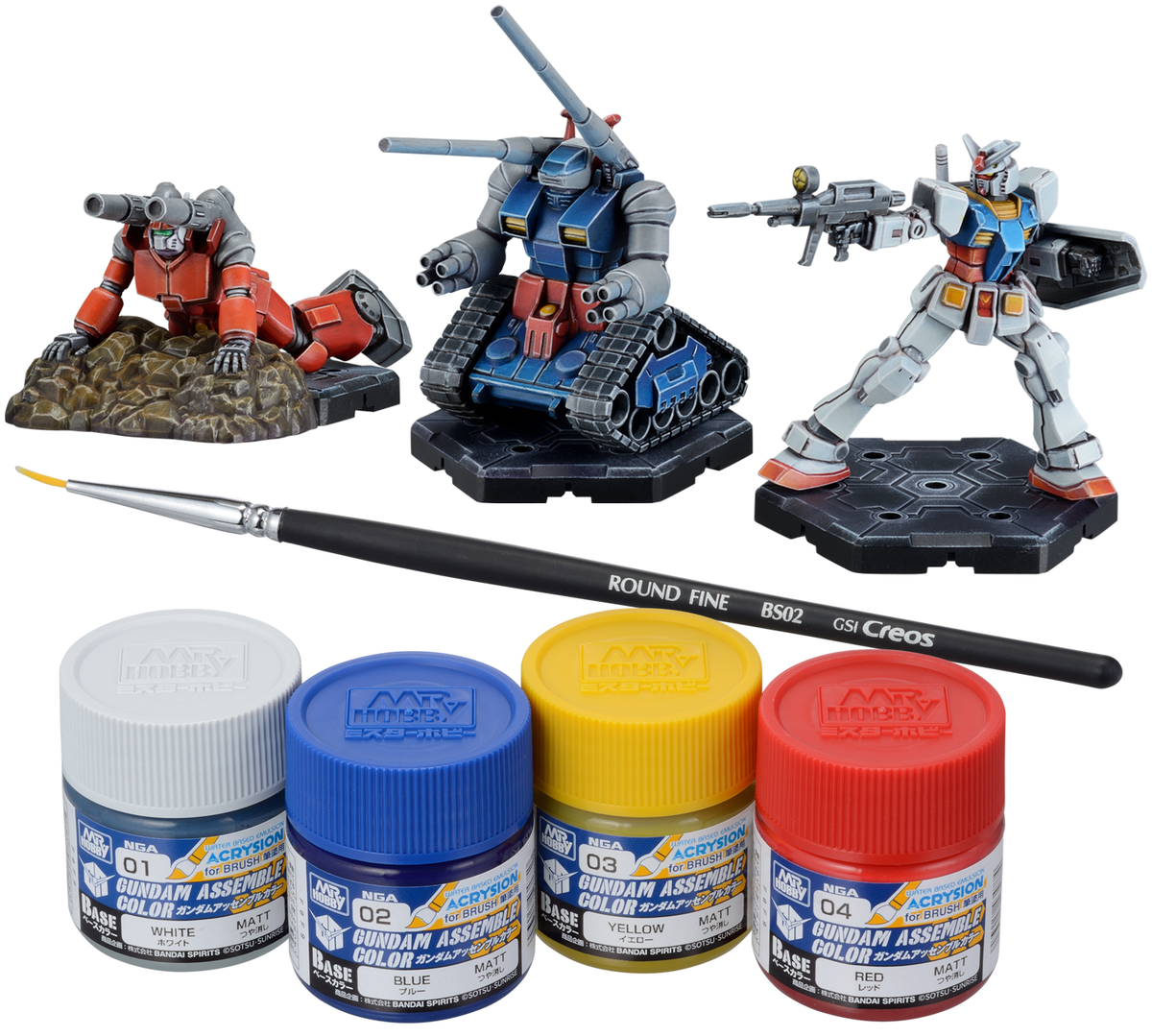 Gundam Assemble PA-01 Paint Pack 01 (PRE ORDER)