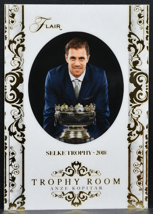 2025-26 Flair Trophy Room Anze Kopitar TR-8 Los Angeles Kings 7634