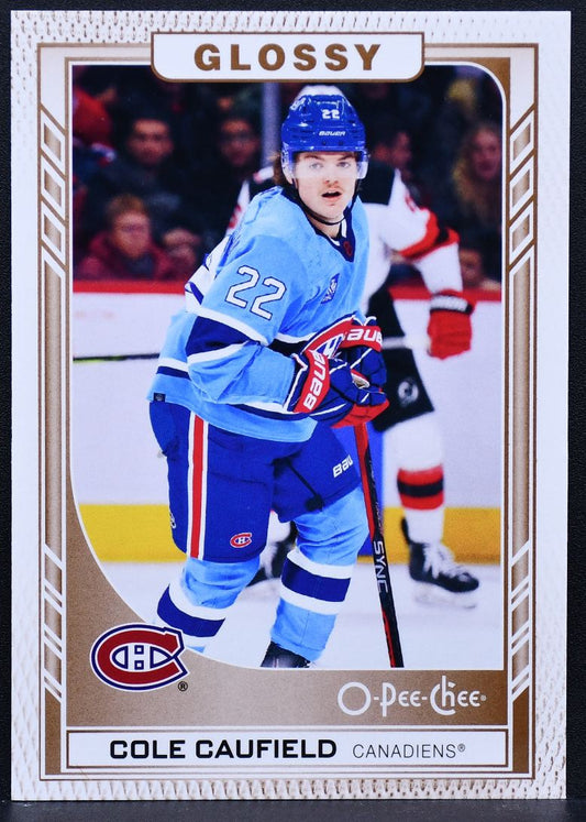 2023-24 Upper Deck O-Pee-Chee Glossy Cole Caufield R-23 Montreal Canadiens 1701