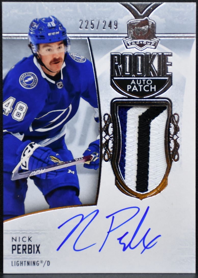 2022-23 UD The Cup Rookie Auto Patch Perbix Lightning RC Auto /249 Patch 4144