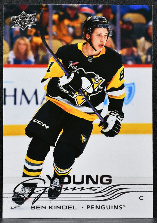 2025-26 Upper Deck Series 2 Young Guns Ben Kindel 453 Penguins RC 3697