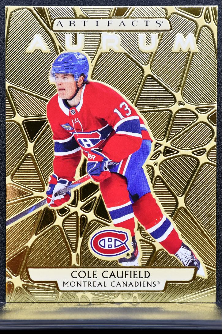 2025-26 Upper Deck Artifacts Aurum Cole Caufield 15 Montreal Canadiens 3185