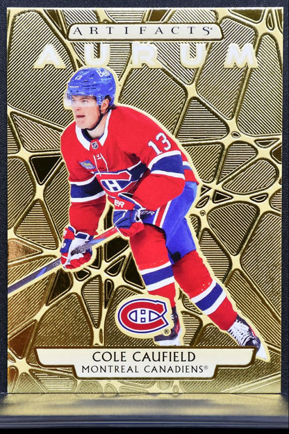 2025-26 Upper Deck Artifacts Aurum Cole Caufield 15 Montreal Canadiens 3185