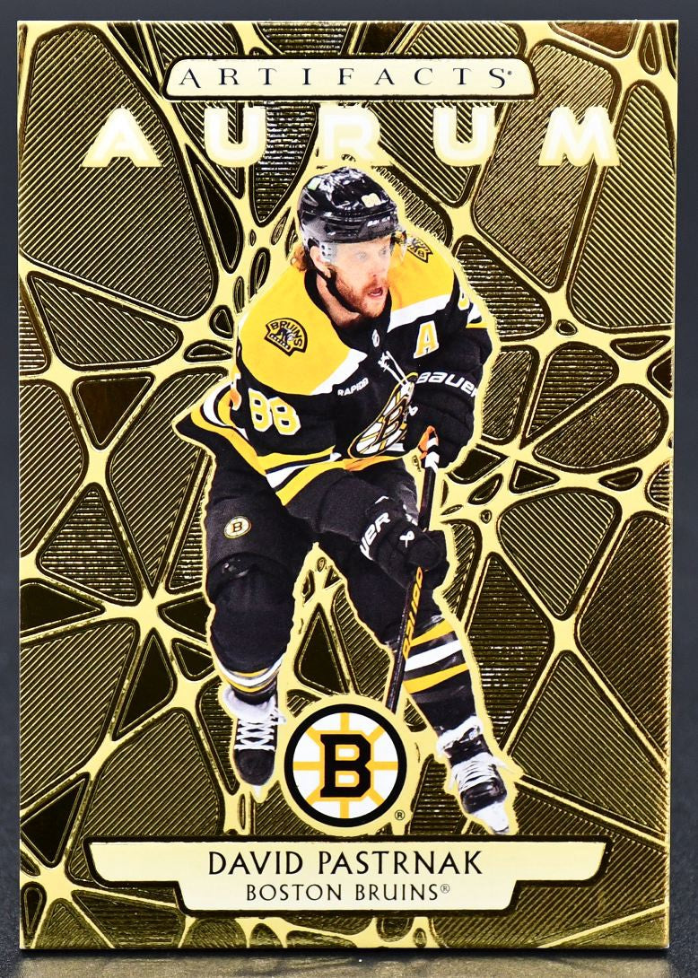 2025-26 UD Artifacts David Pastrnak 2 Boston Bruins