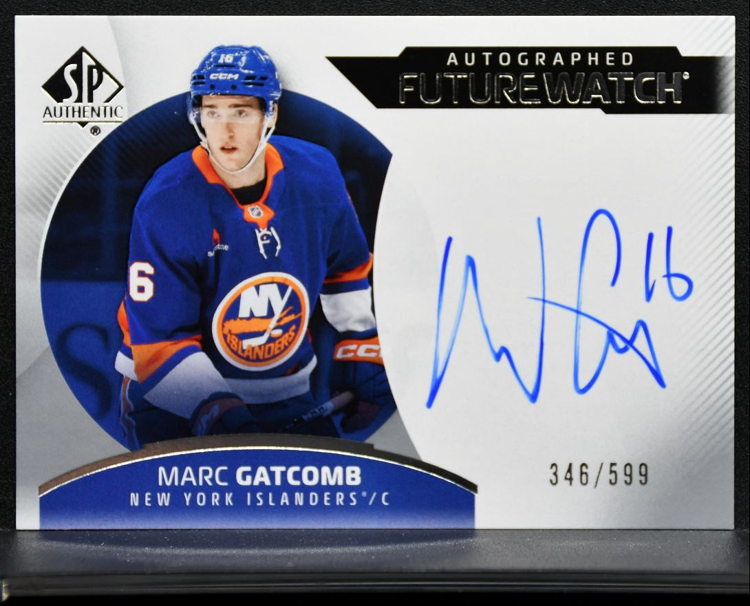 2025-26 SP Authentic Future Watch Auto Horizontal Gatcomb RC Auto 346/599 9690