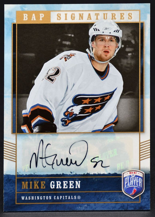 2006-07 UD Be A Player BAP Signatures Mike Green MG Auto