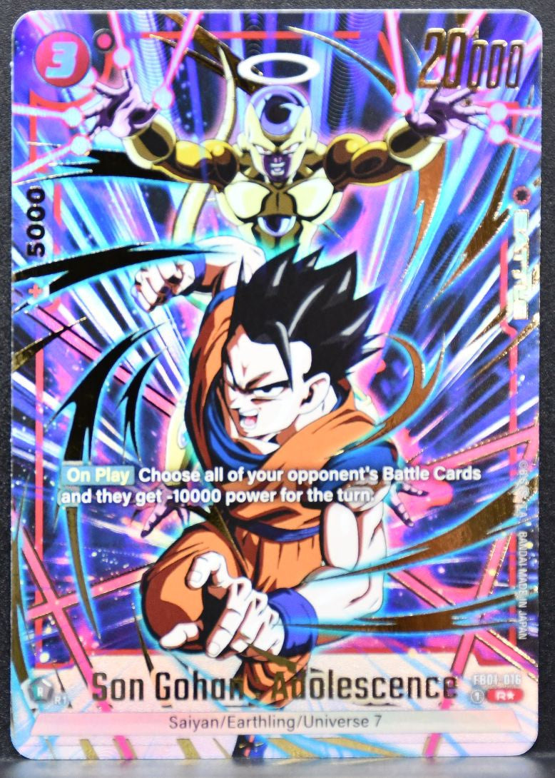 Son Gohan : Adolescence (Alternate Art) Fusion World Awakened Pulse FB01-016 NM