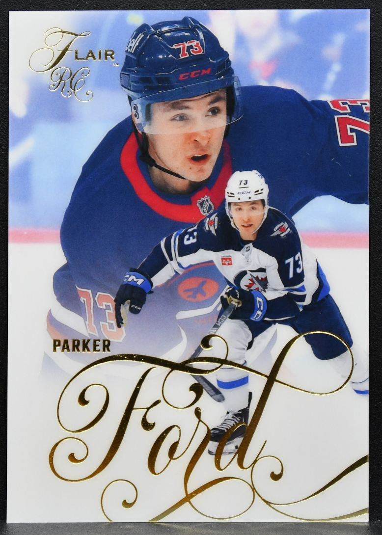 2025-26 Flair Rookie Parker Ford 165 Winnipeg Jets RC 3769