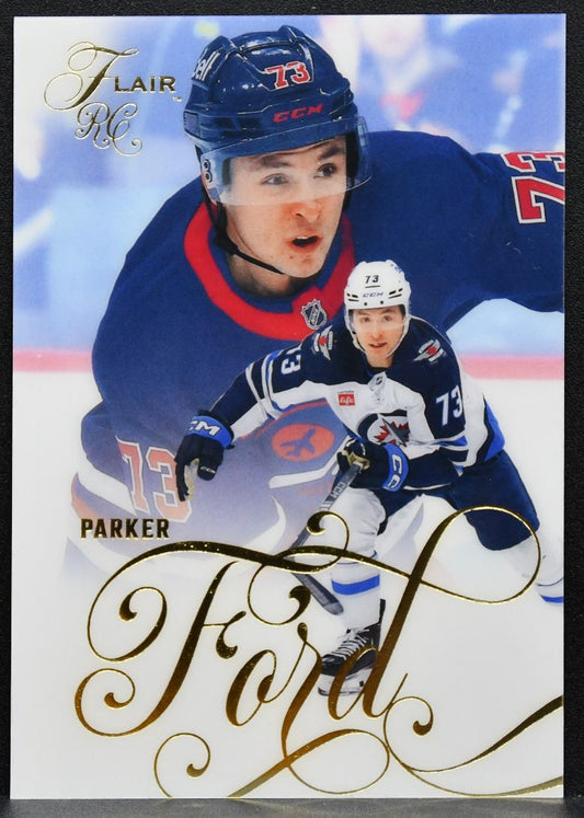 2025-26 Flair Rookie Parker Ford 165 Winnipeg Jets RC 3769