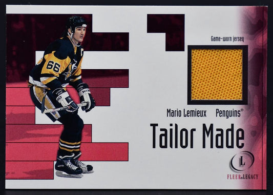 2002-03 Fleer Legacy Tailor Made Mario Lemieux Jersey