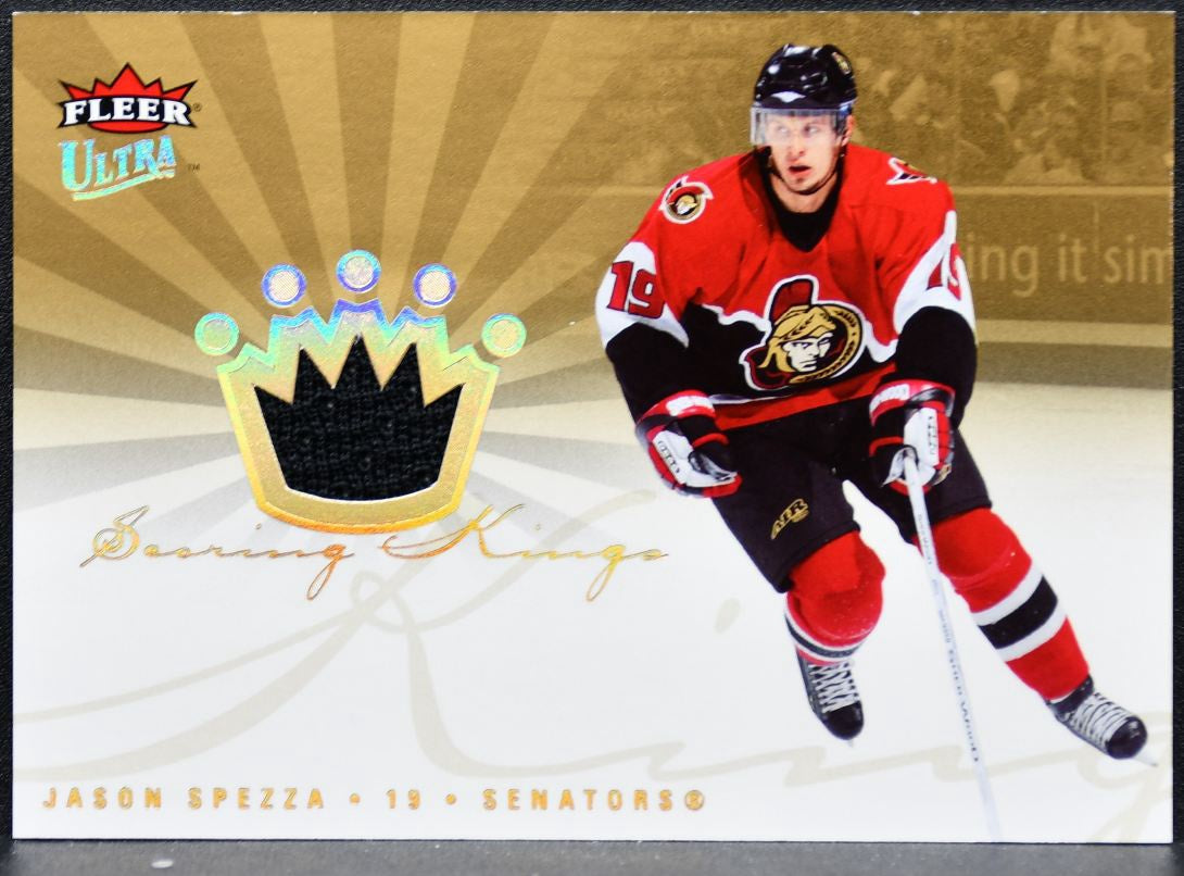 2005-06 Fleer Ultra Scoring Kings Jersey Jason Spezza Senators Jersey 8815