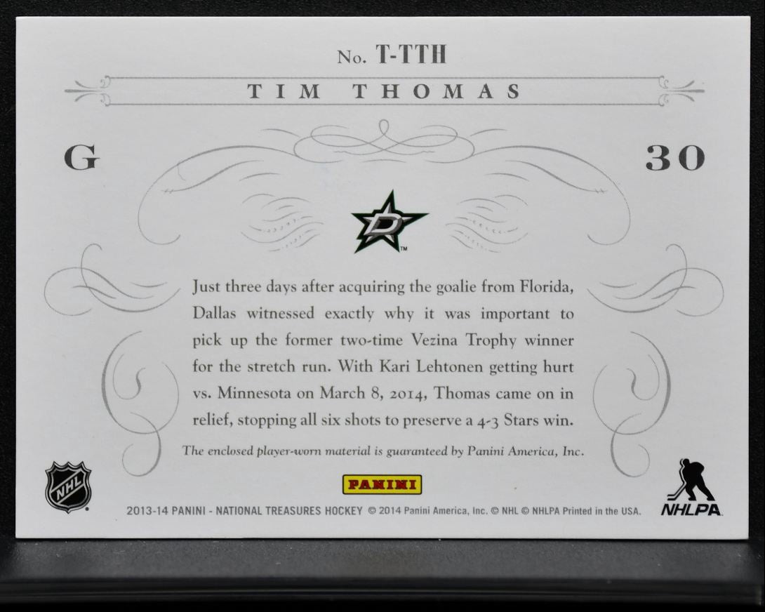 2013-14 Panini National Treasures Timeline Jerseys Thomas /99 Jersey 4238