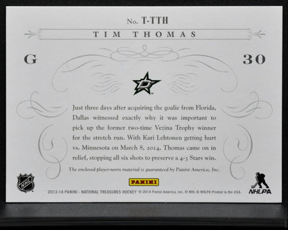 2013-14 Panini National Treasures Timeline Jerseys Thomas /99 Jersey 4238