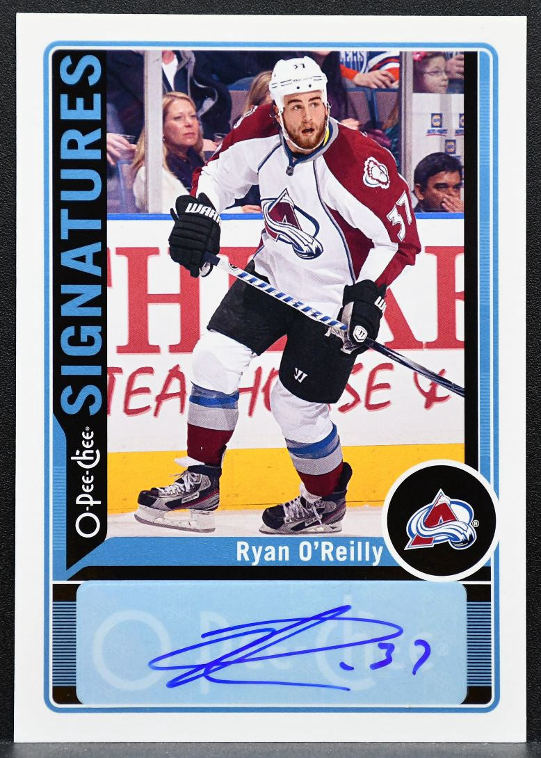 2012-13 O-Pee-Chee Signatures Ryan O'Reilly OPC-RO Colorado Avalanche Auto 1360